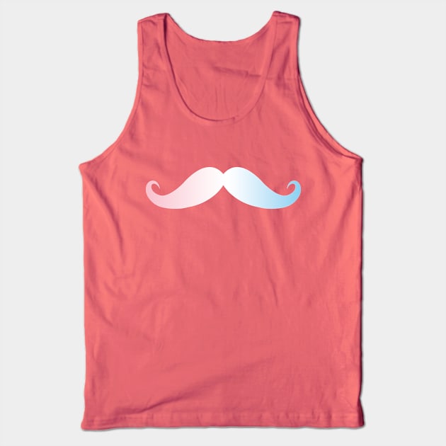 Transgender Mustache Tank Top by Trans Action Lifestyle